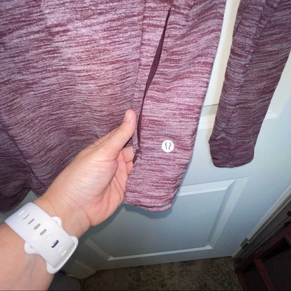 Lululemon &go City Pullover Heathered Bordeaux Drama 4 - Picture 14 of 17